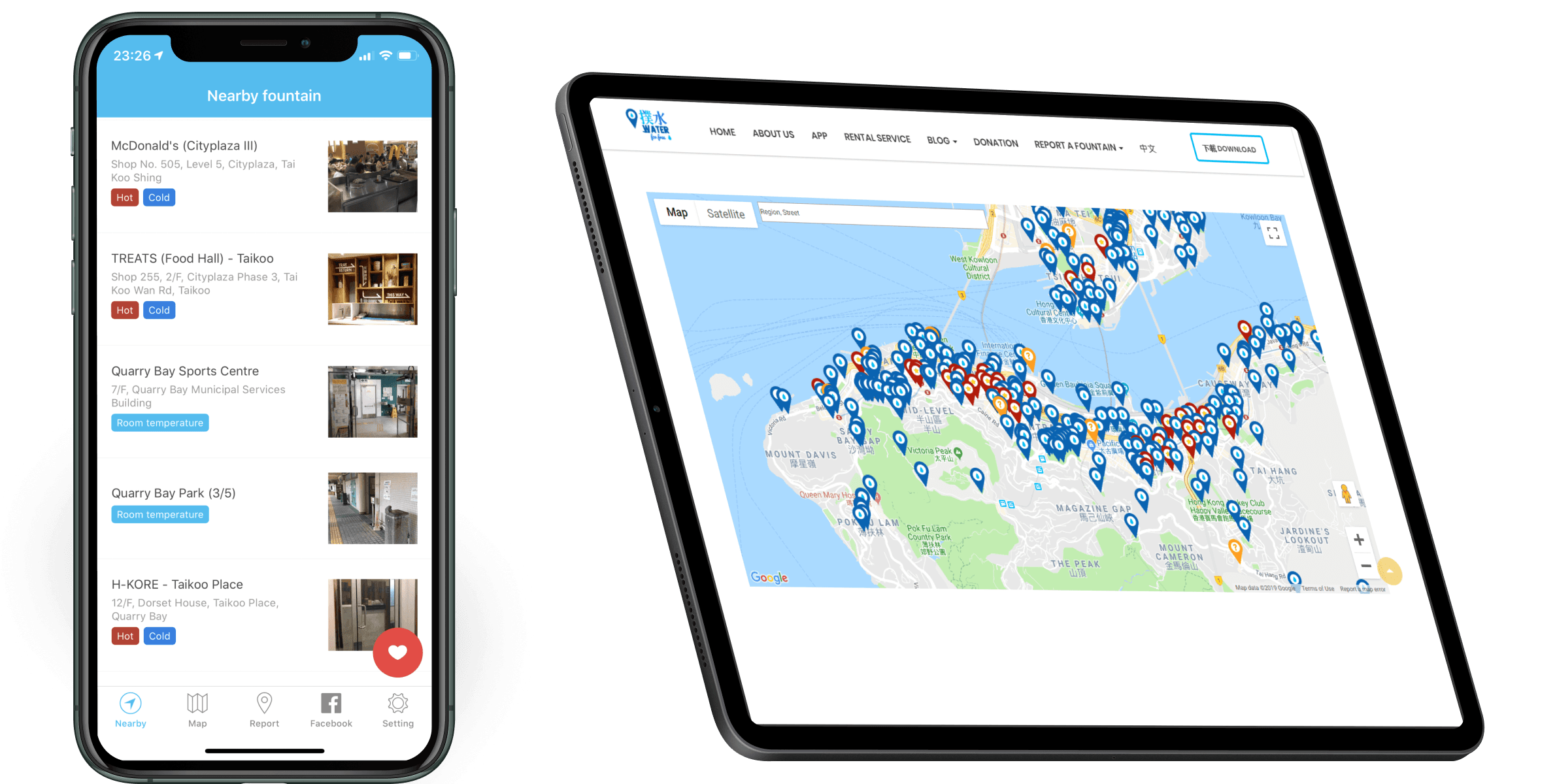 Building Hong Kong's First Water Dispenser Map